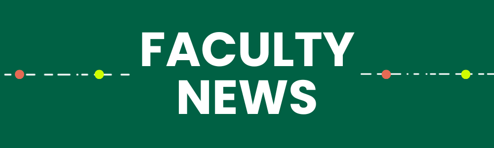 Faculty News